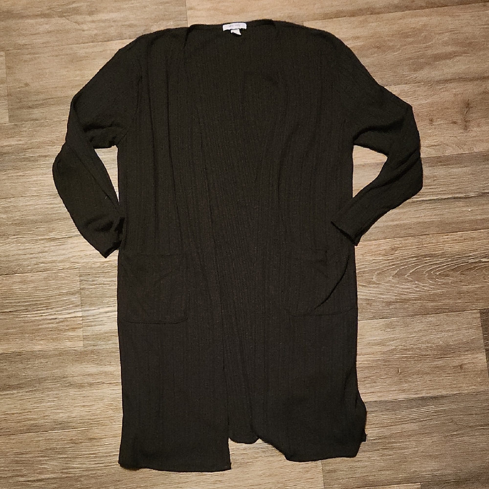 Nine West Long Over Sweater With Pockets - Size Extra Small